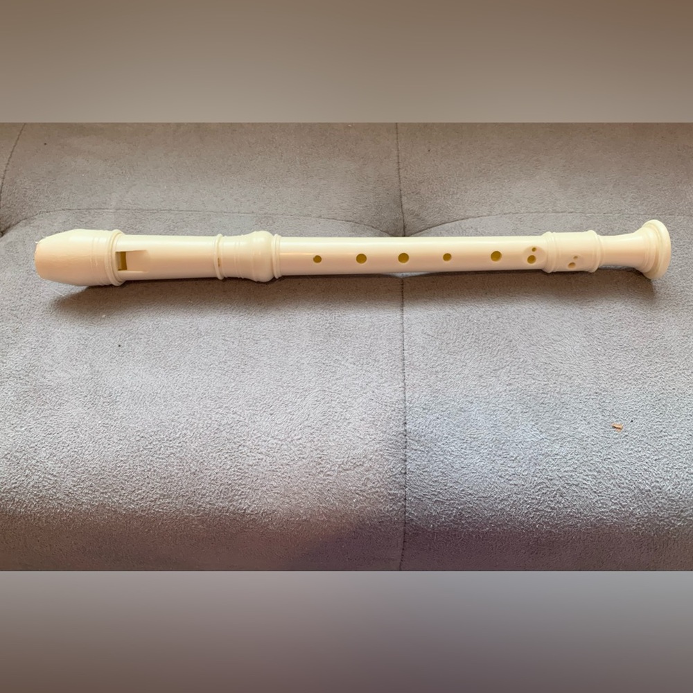 RECORDER MUSICAL INSTRUMENT Plastic Soprano Ivory color 14” x 2”
× 2”GUC - Picture 2 of 10